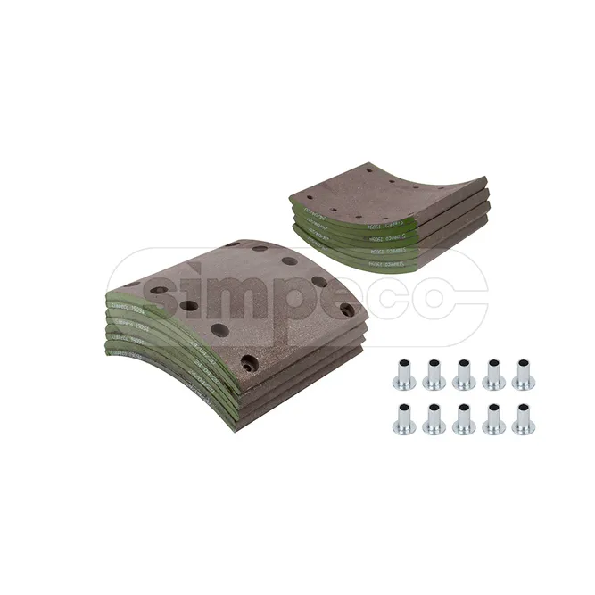 Накладки торм. компл. (ном.) (с заклеп.) WVA 19094 (SP0410.0020) SIMPECO SP04100020