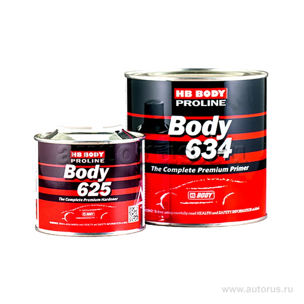 Грунт HB BODY PROLINE 634 4:1 (черн.) (0,8л) BODY 6340200001