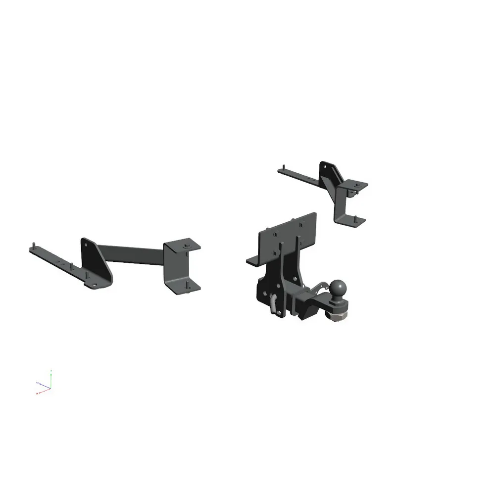 Фаркоп TOYOTA LAND CRUISER 150 PRADO, 09/09-, шар А, 100/2800, легкосъемный под квадрат 50х50