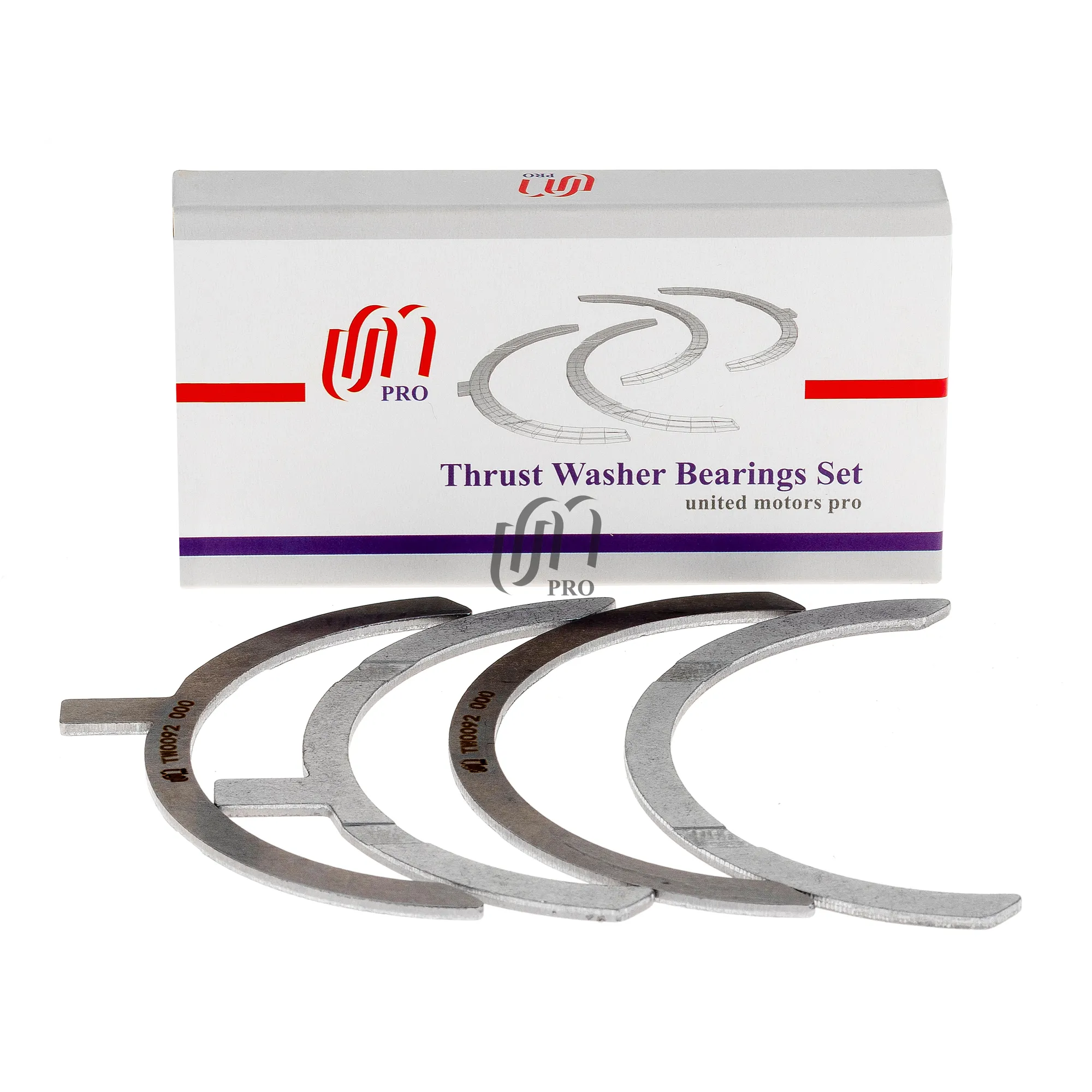 Полукольца упорные MERCEDES OM642 (комплект ) (642 033 24 62, 642 033 25 62) UM UMPRO TW009202000