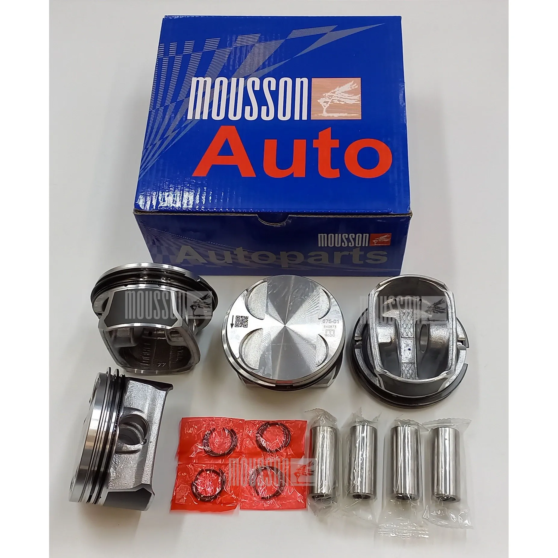 Поршень кольца комплект BMW 1,6L N16B16A на 1 цилиндр MOUSSON SPRN16B16ASTD