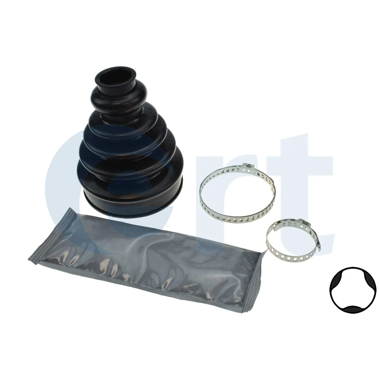 Пыльник ШРУСа внутр комплект ALFA ROMEO 156 97-05, 166 98- / AUDI A3 96-03, A4 00- A6 97-05 / FIAT S