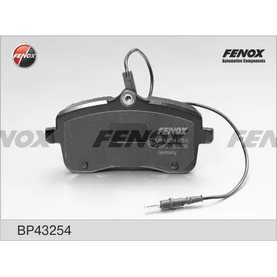 Колодки передние FENOX BP43254