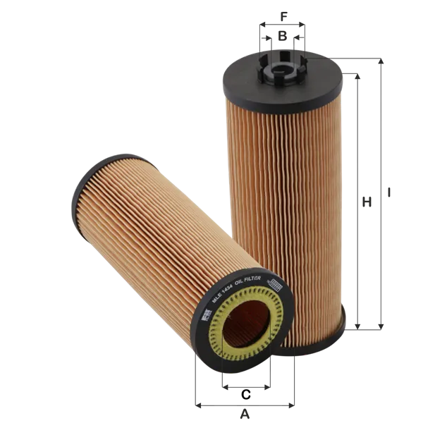 Фильтр масляный AD VW 95- V6 дизель FIL FILTER MLE1434
