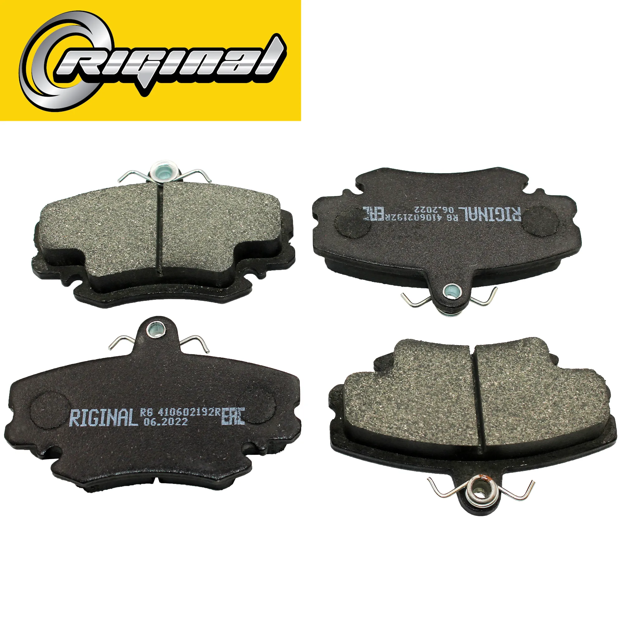 Колодка тормозная передняя (кт.4шт.) для а/м Renault Logan/Sandero 1.4-1.6/1.5DCi 04>/Largus Riginal RG410602192R