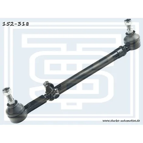 Тяга рулевая MER W124 в сборе R (+L) STARKE 152-318