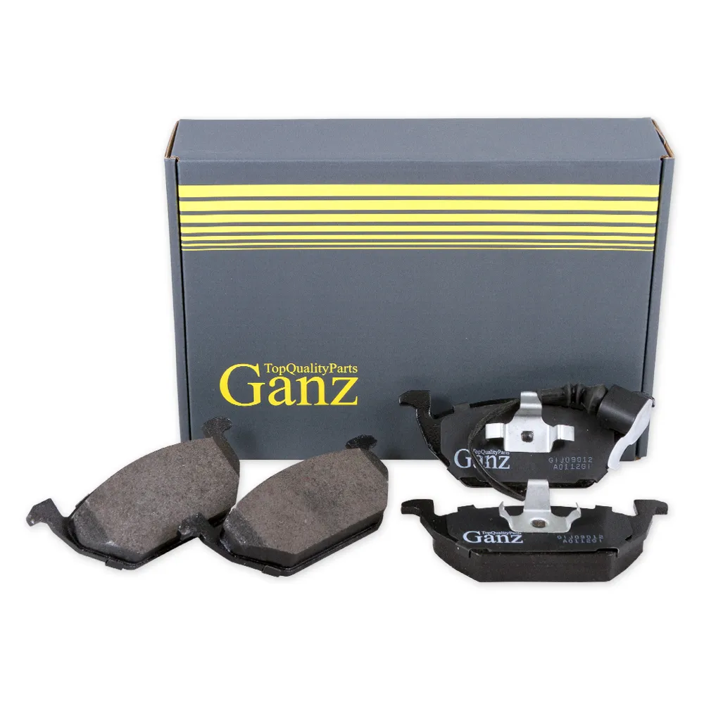 Колодки передние, Уценка AD A3 VW G4 с датчиком GANZ GIJ09012-N0 Уценка