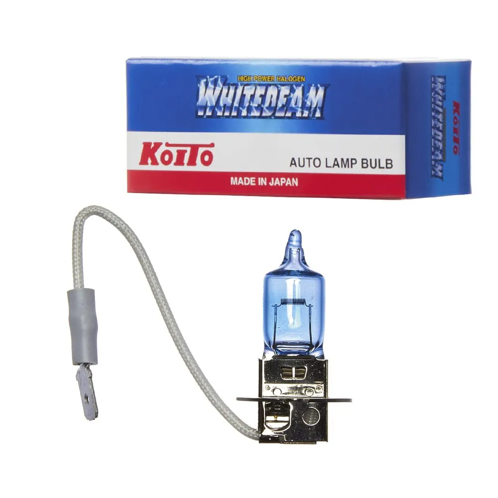 Лампа 12V H3 55W PK22s 4000K KOITO Whitebeam 1 шт. картон 0752W