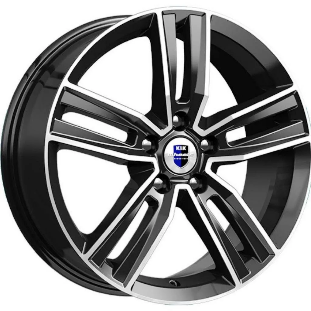 Диск литой R18 7J 5x114.3/67.1 ET45 КИК Танаис алмаз черный 73935