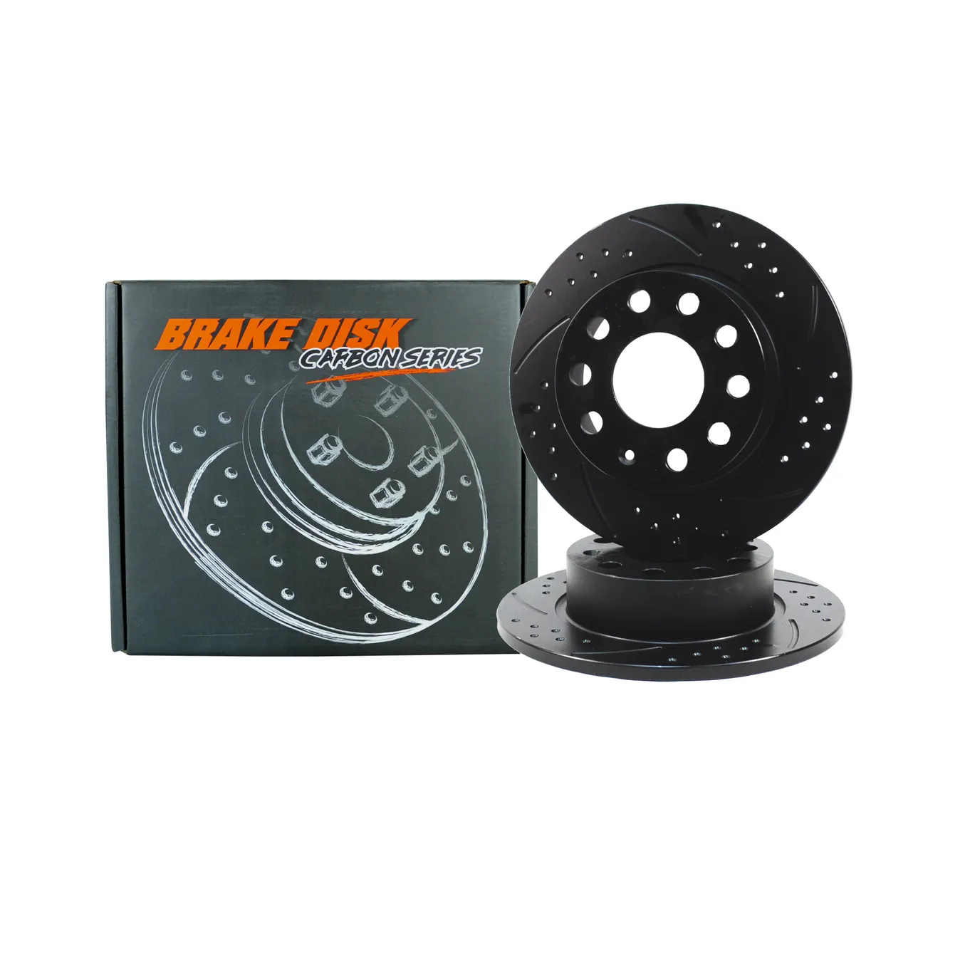 Диск тормозной задний 1 шт 1K0615601AB/CARBON SERIES AMD AMD.BD579