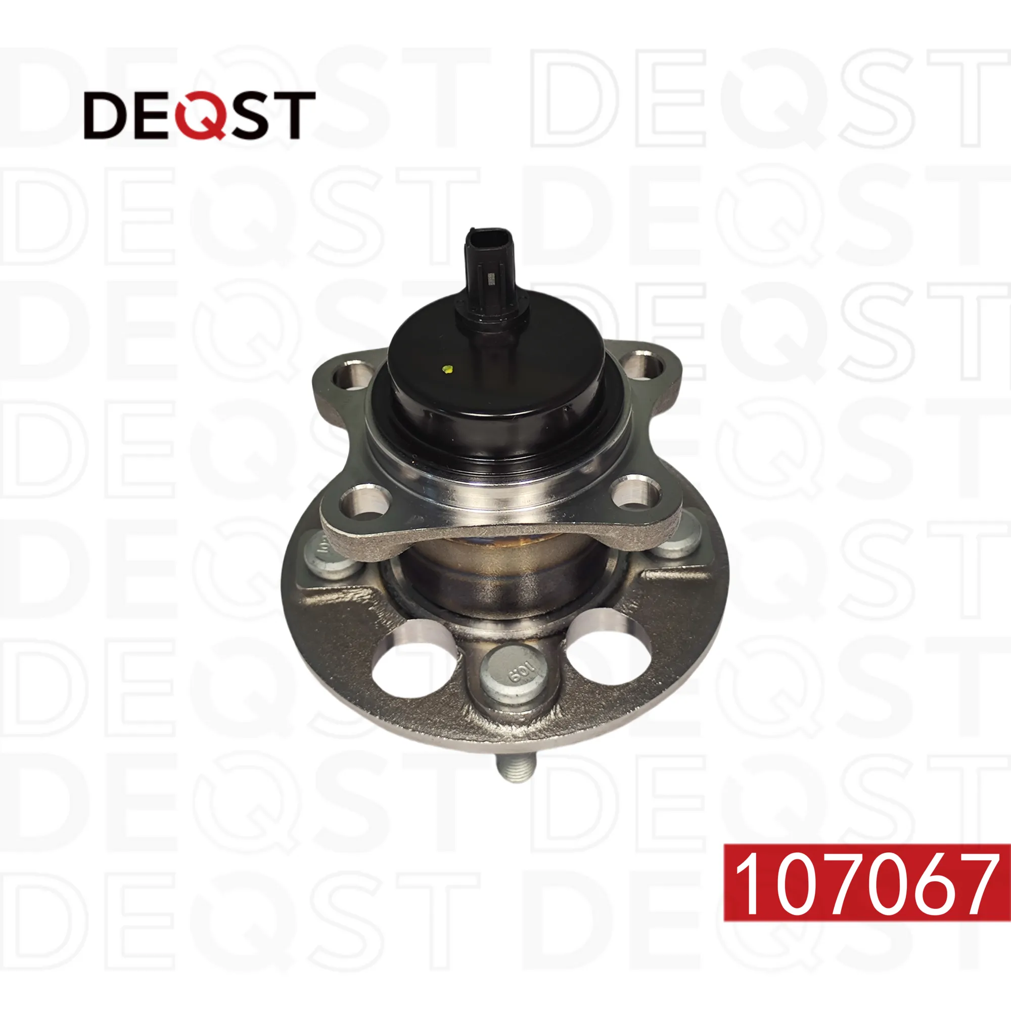 Ступица с подшипником в сборе задняя TOYOTA YARIS I-III 99 - DEQST 107067