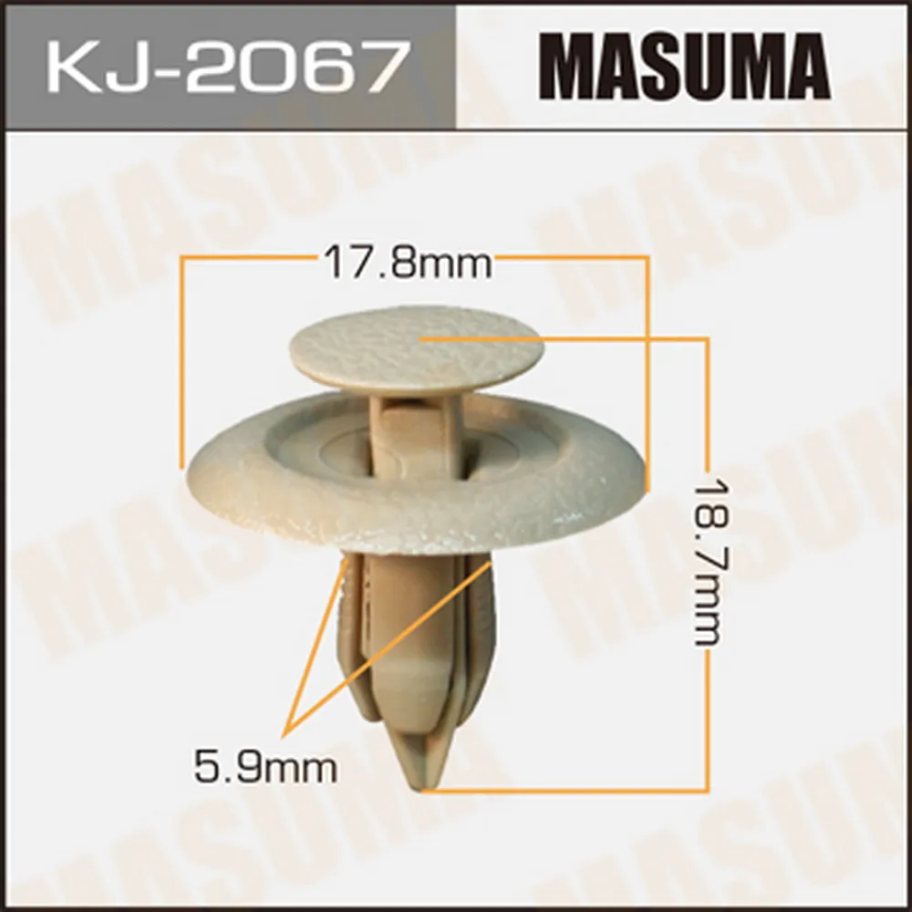 Клипса ford escape,mazda tribute 00-06 MASUMA kj2067