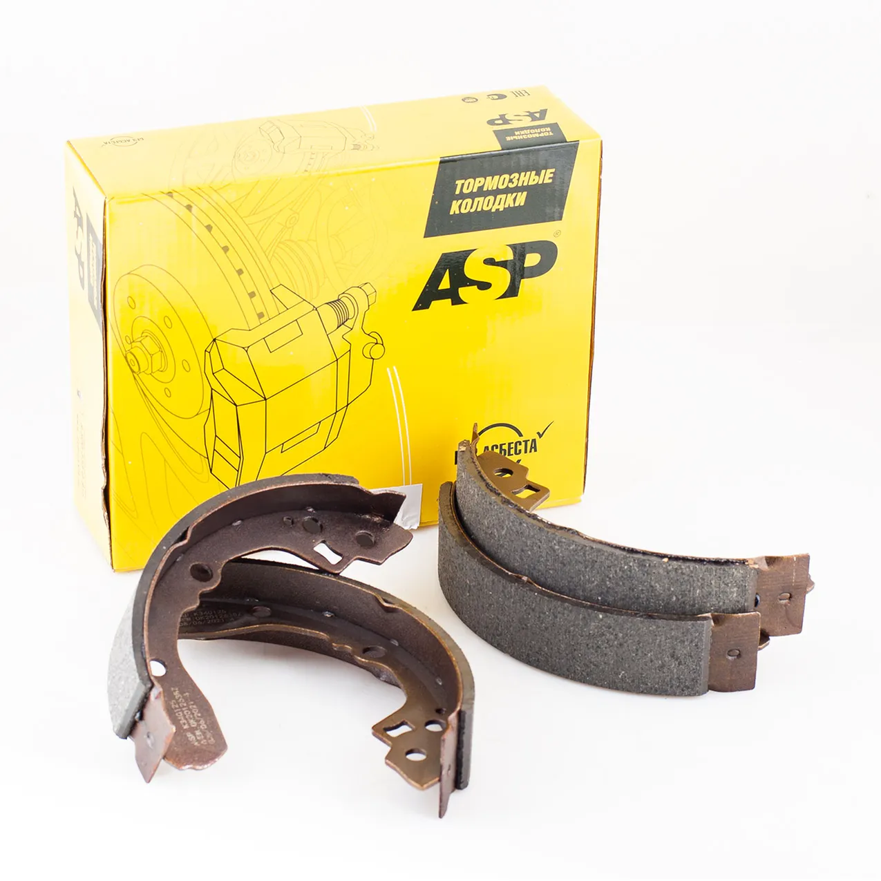 Колодки барабанные Kia Sephia ASP K340125