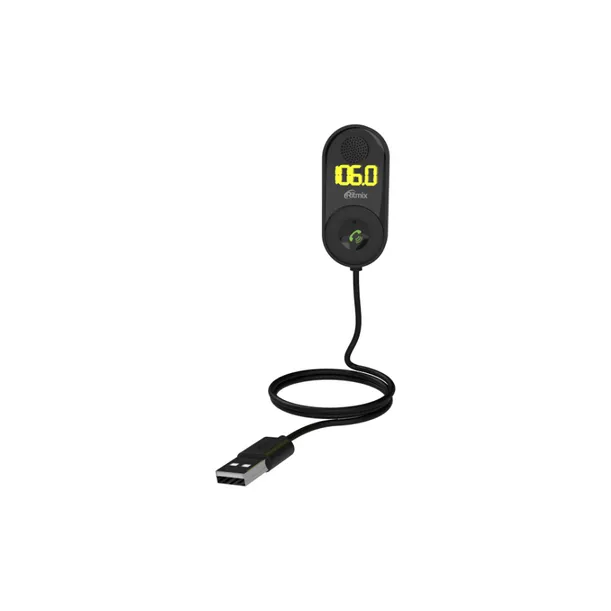 Автомобильный FMтрансмиттер с дисплеем, Bluetooth, RITMIX FMTB400 Ritmix 80000850