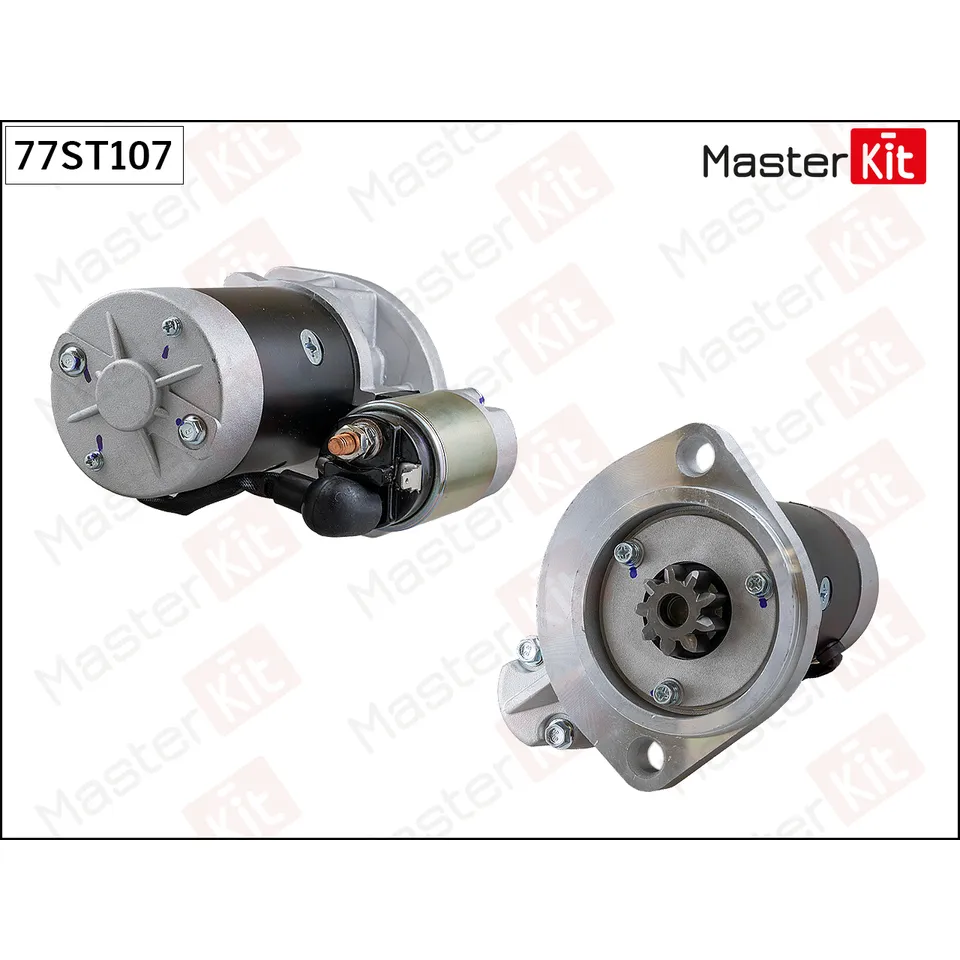 Стартер NISSAN PICK-UP, TERANO I/II 2.7TD MASTERKIT 77ST107