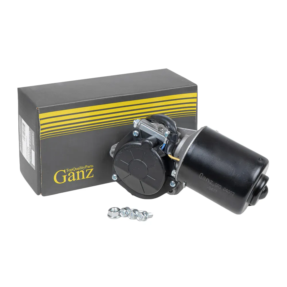 Мотор стеклоочистителя передний для ВАЗ 2108-09, ГАЗ, иж 2126, АЗЛК GANZ GRS04002
