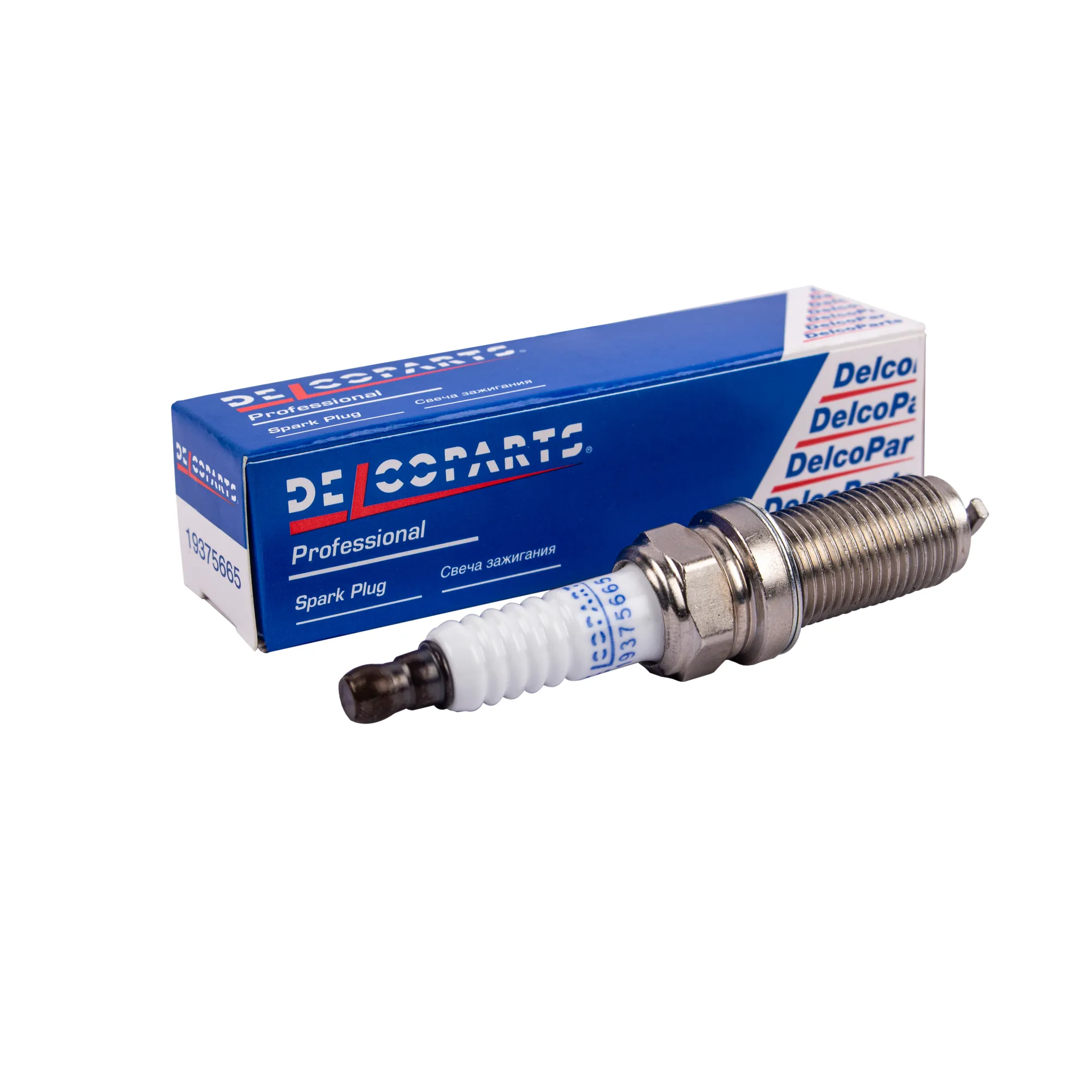 Свеча зажигания с медным электродом Hyundai SANTA FE, Kia SORENTO, SPORTAGE DelcoParts 19375665