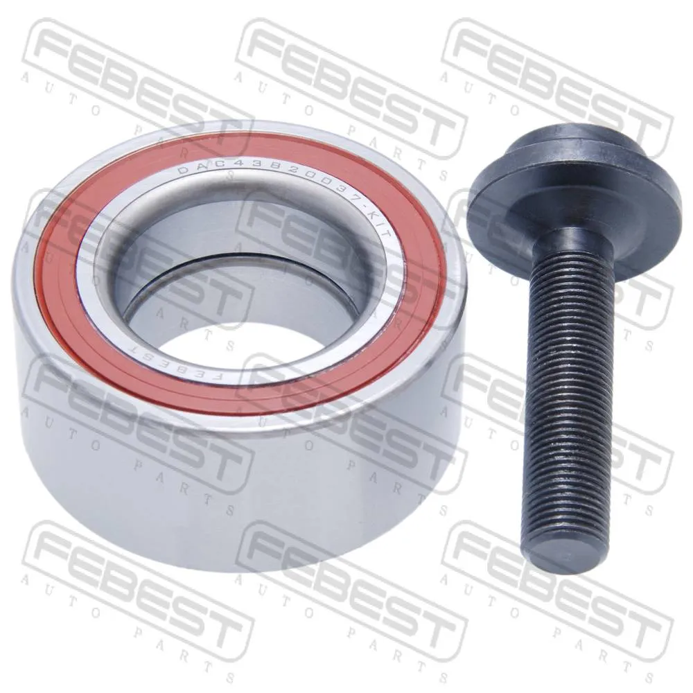 Подшипник ступичный задний ремкомплект 43x82x37 AUDI A4/AVANT 2001-2008 [RDW] FEBEST DAC43820037-KIT