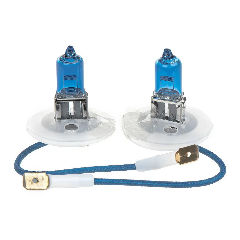 Лампа 12V H3 100W PK22s WOLFRAM SKY BLUE WHITE LIGHT 2 шт. DUOBOX 22103SB