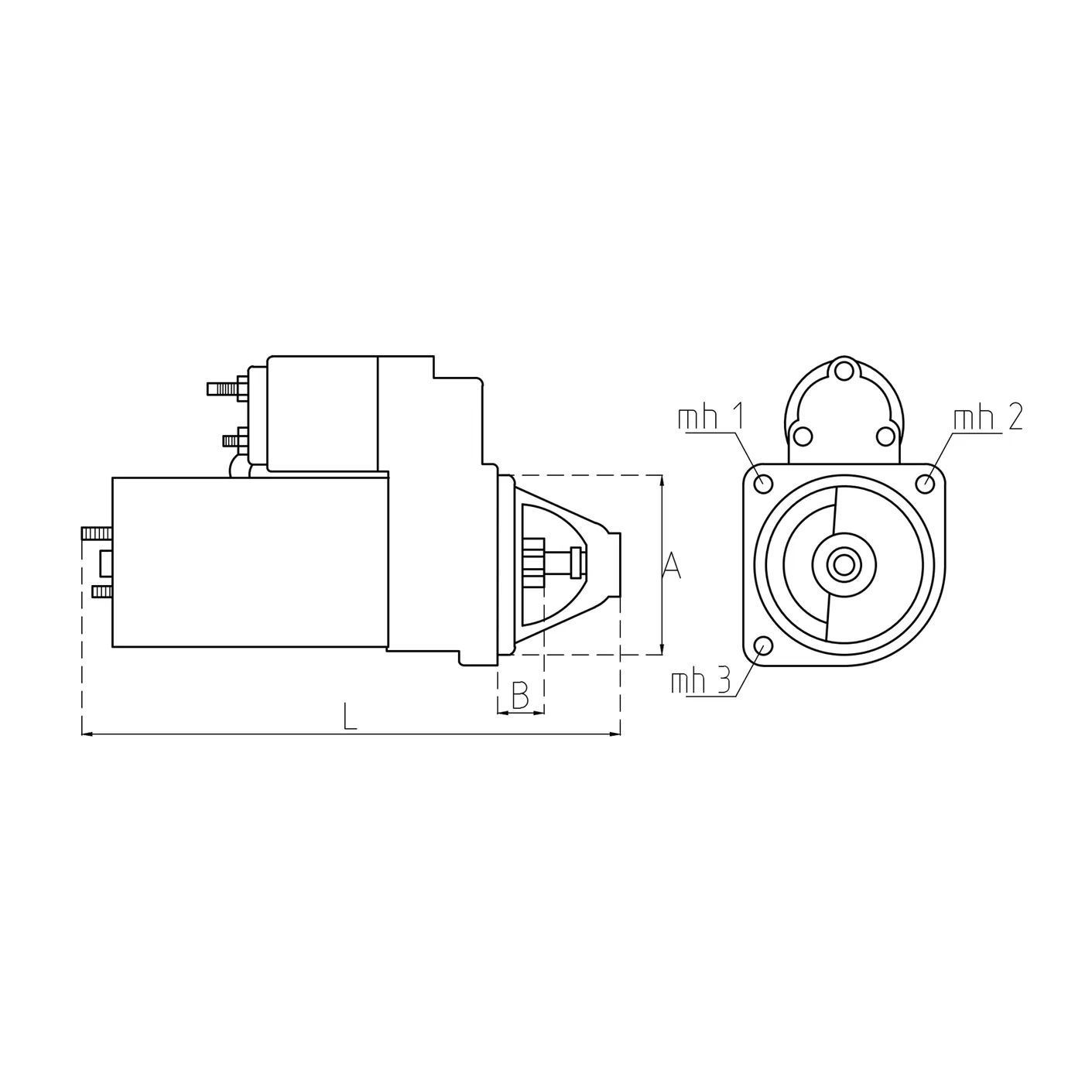 Стартер TESLA TECHNICS TT15401