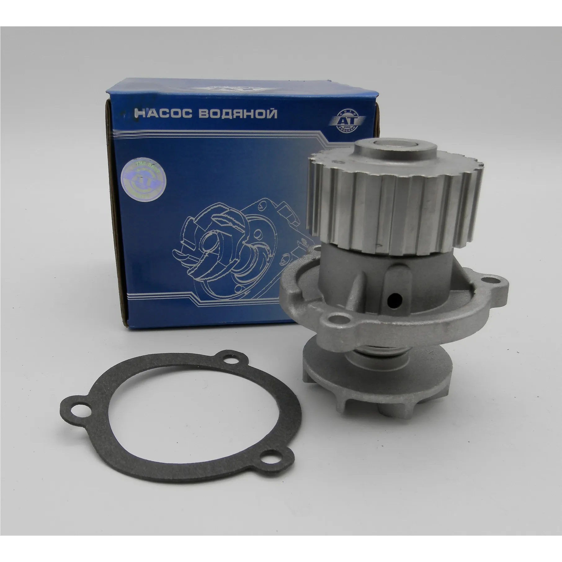 Насос водяной_DAEWOO SENS/LANOS 04- 1.4; ЗАЗ 1102/TAVRIA 82-, 1103/SLAVUTA 92-, 1105/PIKAP 02-, шт Auto Technologies Group AT 7010-102WP