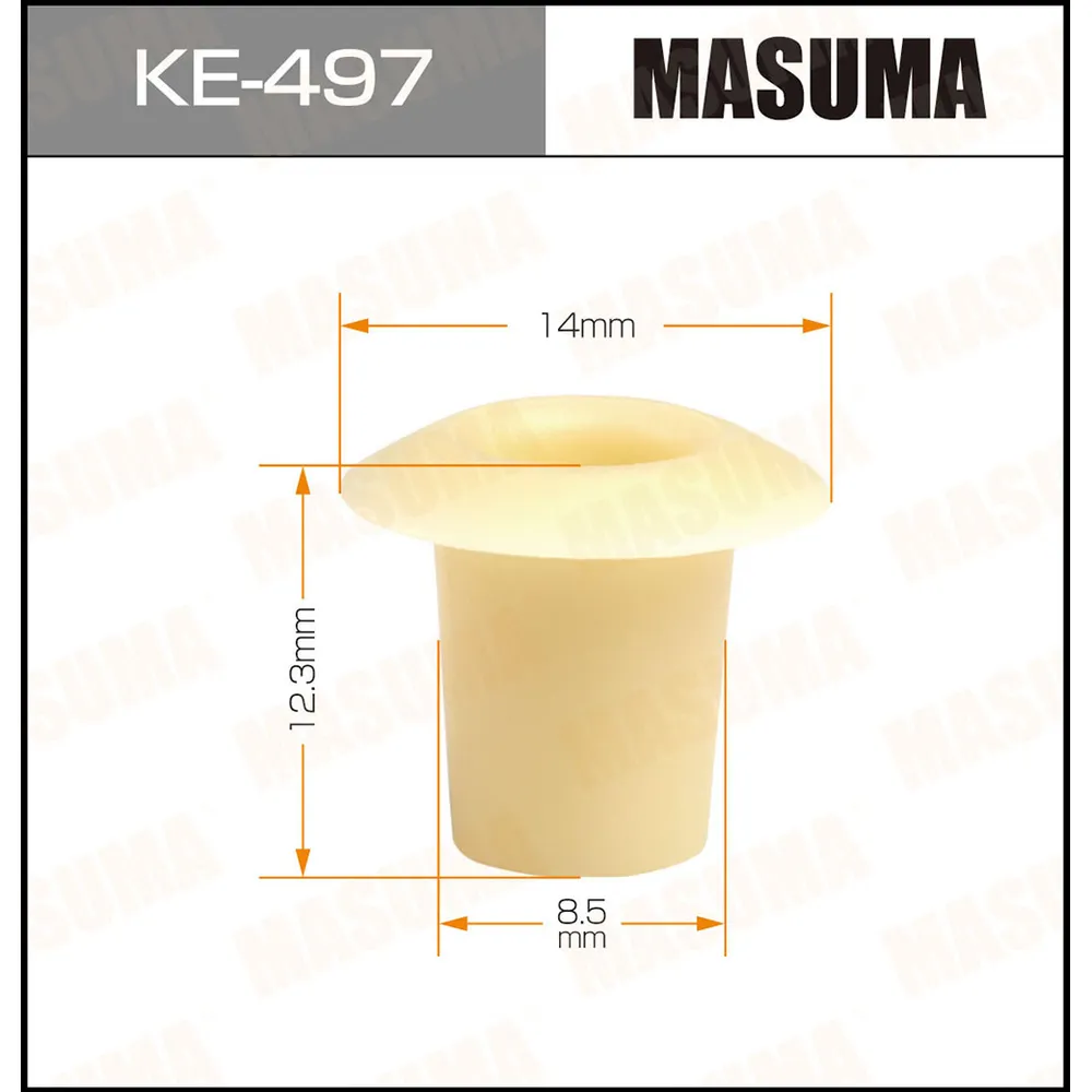 Зажим, молдинг / защитная накладка MASUMA KE497