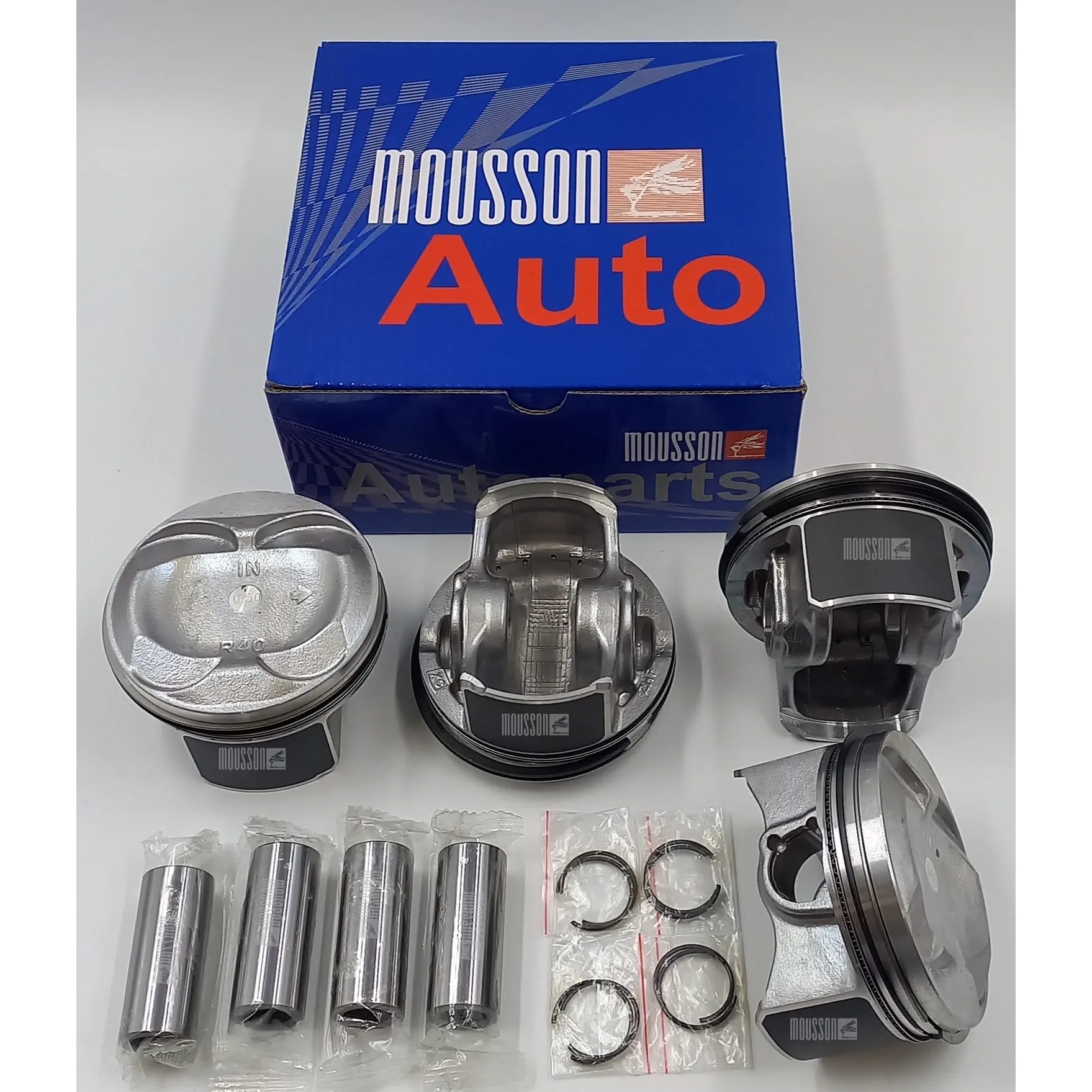 Поршень кольца ремонтные +0,5мм комплект Honda 2,4L на 1 цилиндр MOUSSON SPRK24Z2050