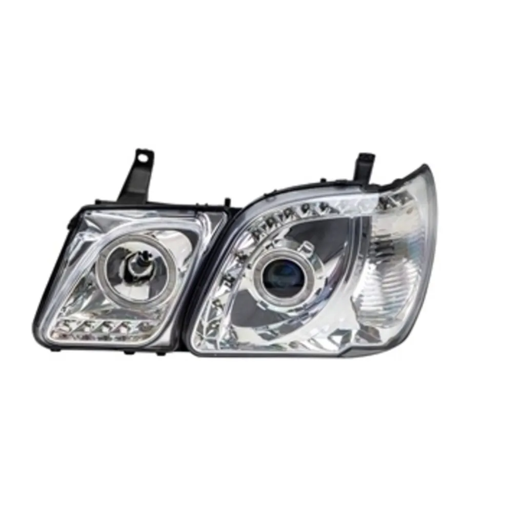 Фара левая тюнинг черная LX470 1998-2007 TYLCL470003L