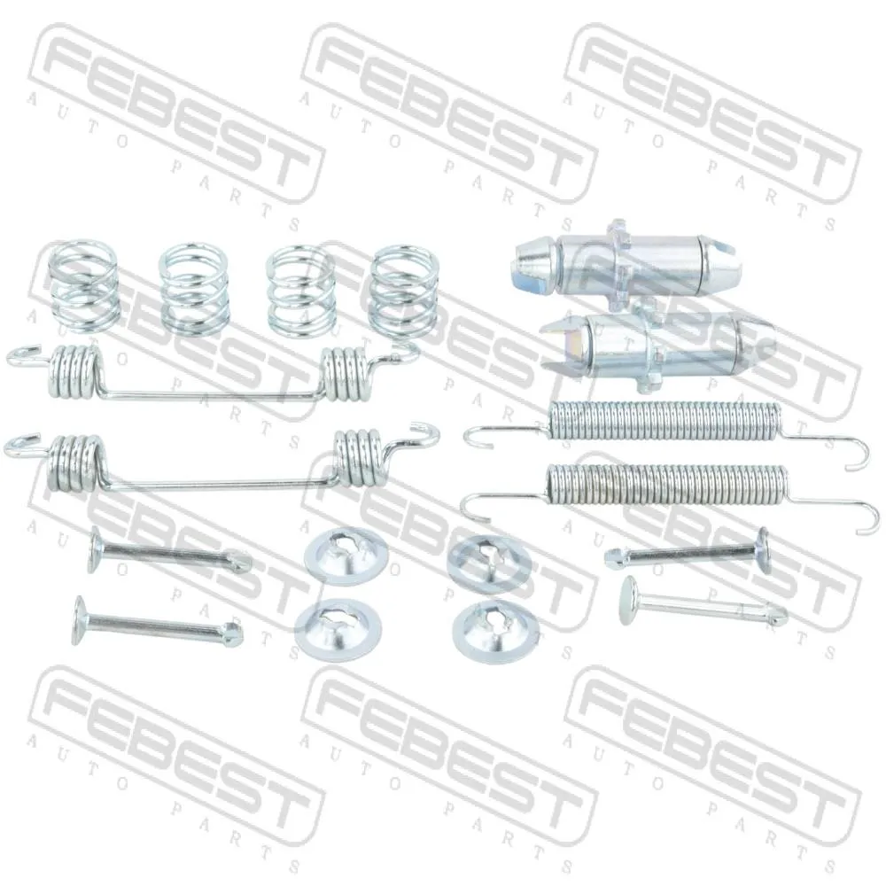 Монтажный комплект барабанных колодок HYUNDAI MATRIX 08 (TURKEY PLANT-MES) 2008- [MES] FEBEST 1204-TUC2WDR-KIT
