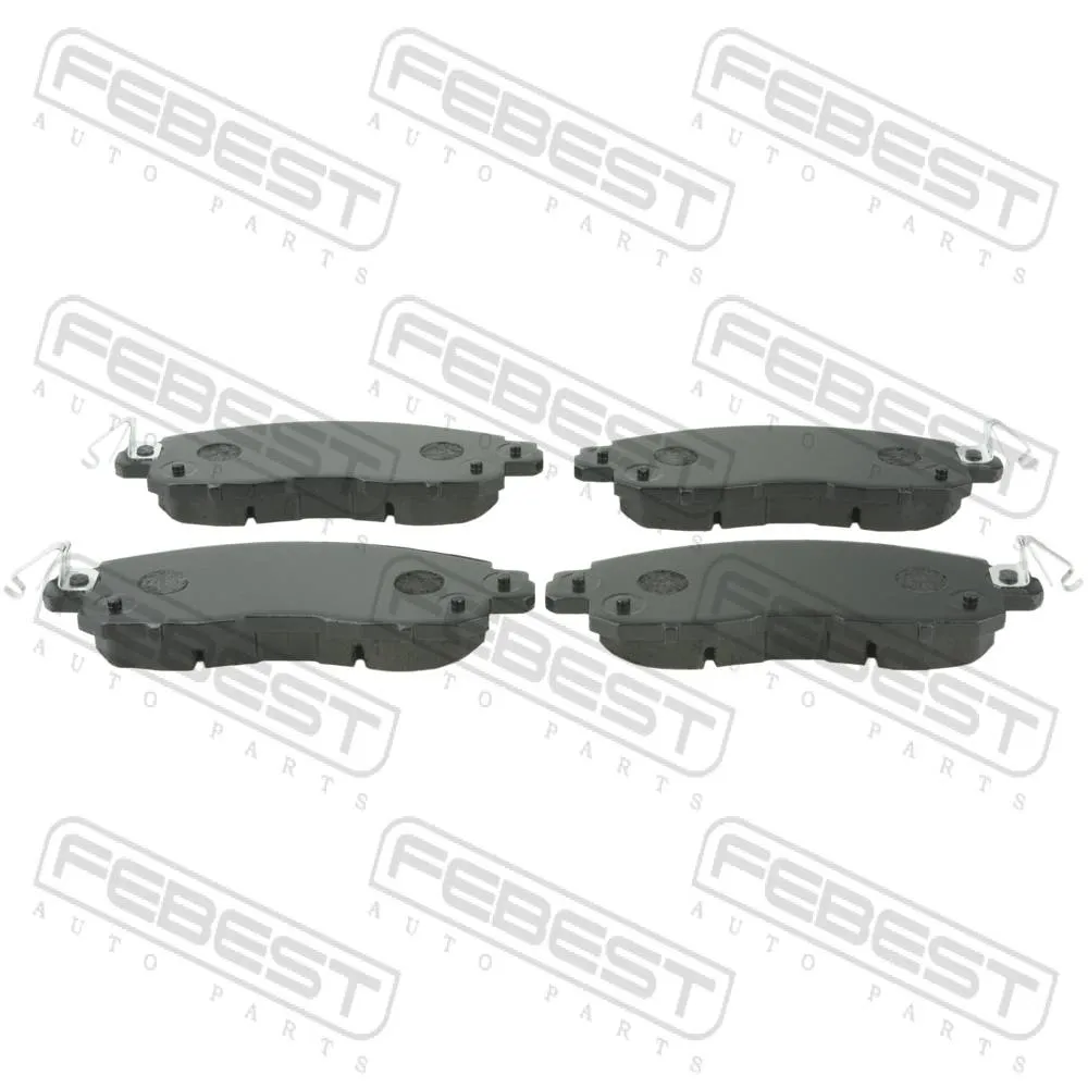Колодки тормозные передние NISSAN ALTIMA L33 2012.06-2018.10 [GL] FEBEST 0201-L33RF
