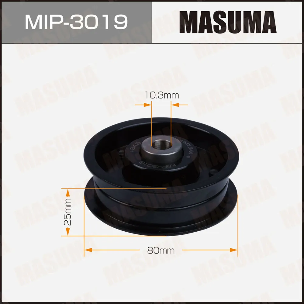 Ролик обводной ремня ГРМ MASUMA MIP3019