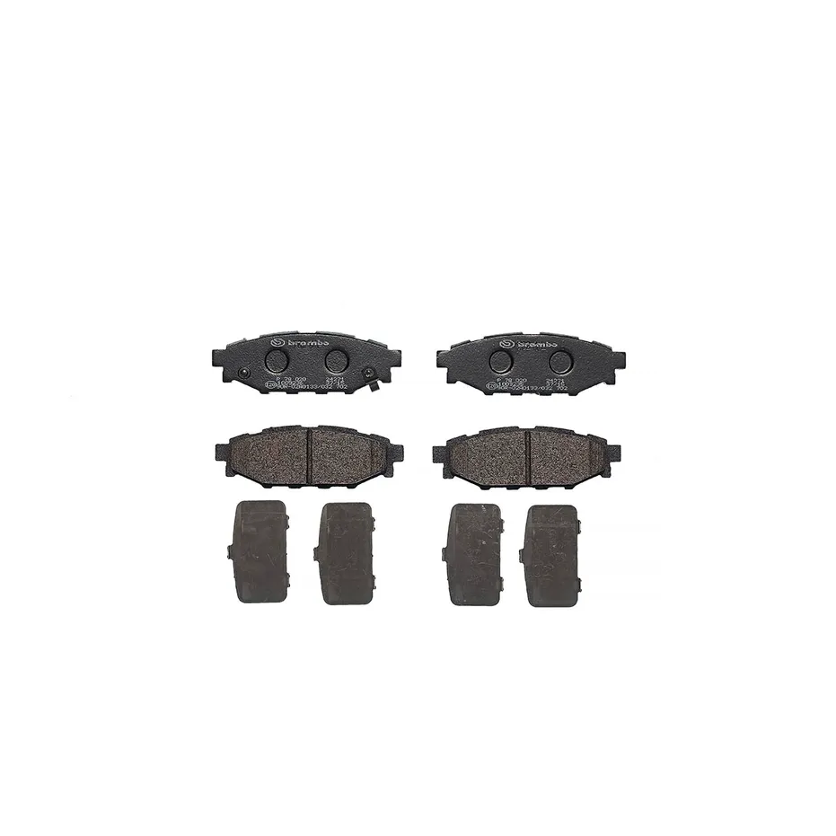 Колодки тормозные дисковые  зад BREMBO P78020