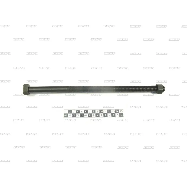 Болт рессоры центральный d16x1,5 l350 mm ZEVS CB09