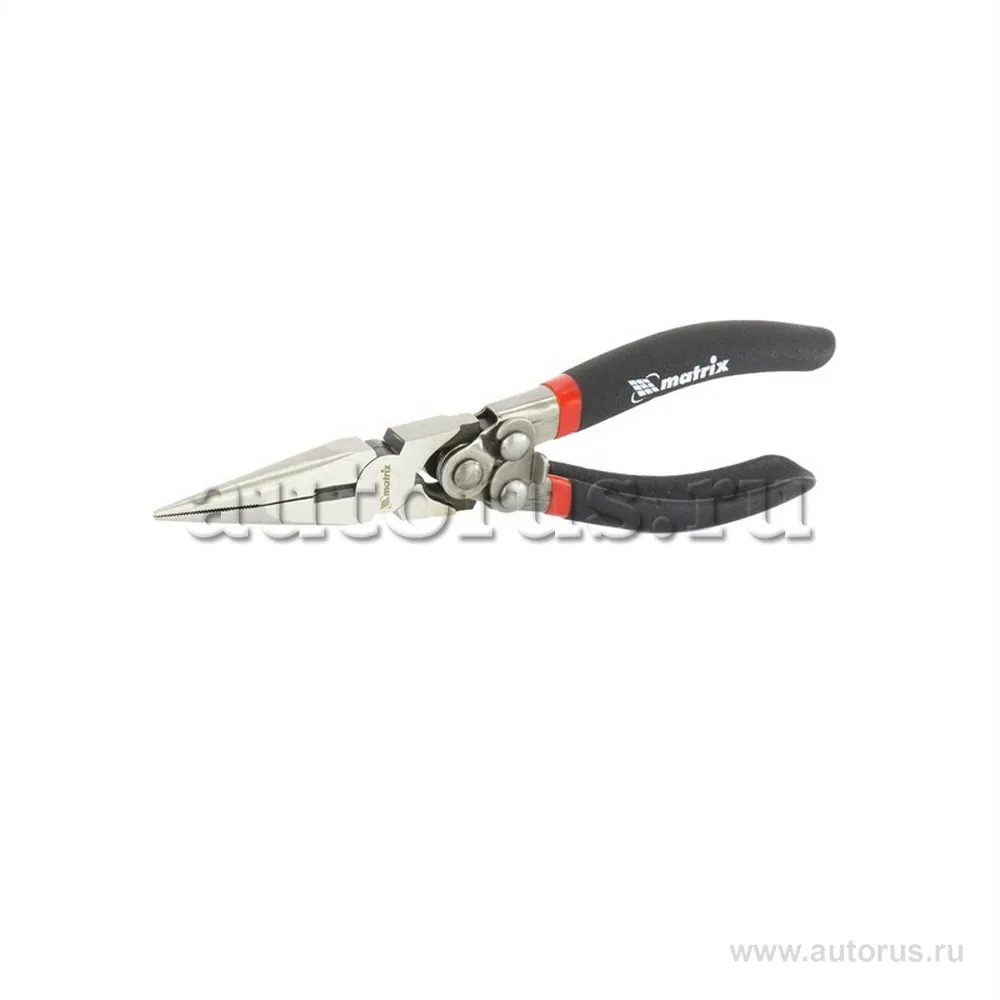 Длинногубцы, Energies, 180 мм, прямые, двойной рычажный механизм MATRIX 17125