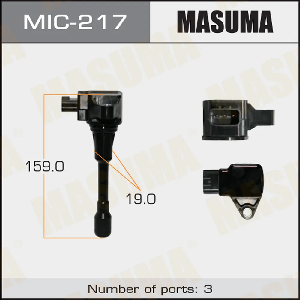 Катушка зажигания NISSAN PATROL MASUMA MIC-217