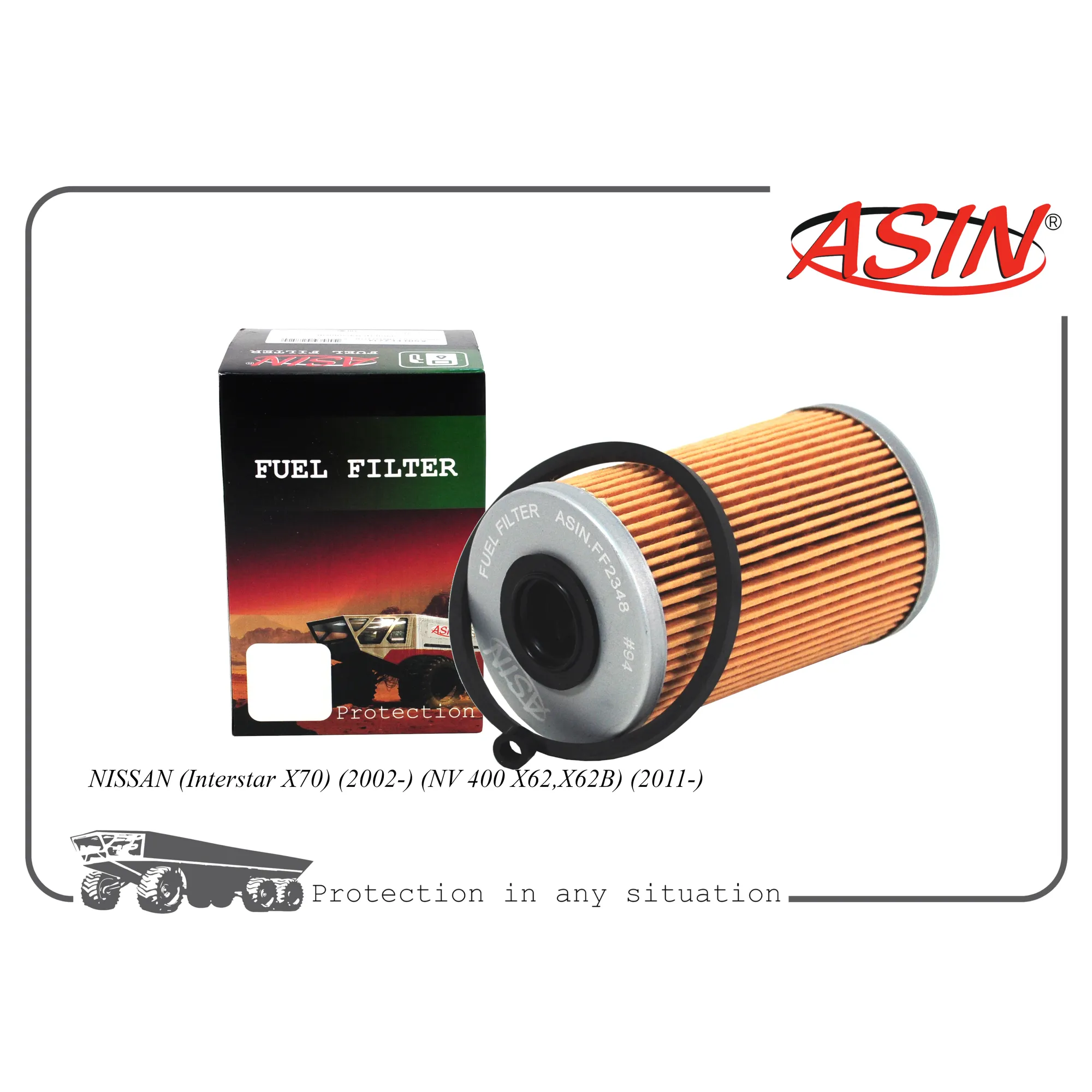 Фильтр топливный 16405-00Q0B/ASIN.FF2348 ASIN ASIN ASIN.FF2348