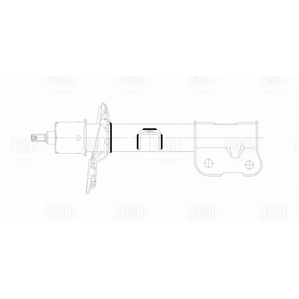 Амортизатор для а/м Hyundai Santa Fe (18-) (стойка) пер. прав. TRIALLI AG 08318
