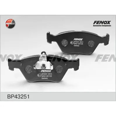 Колодки передние FENOX BP43251