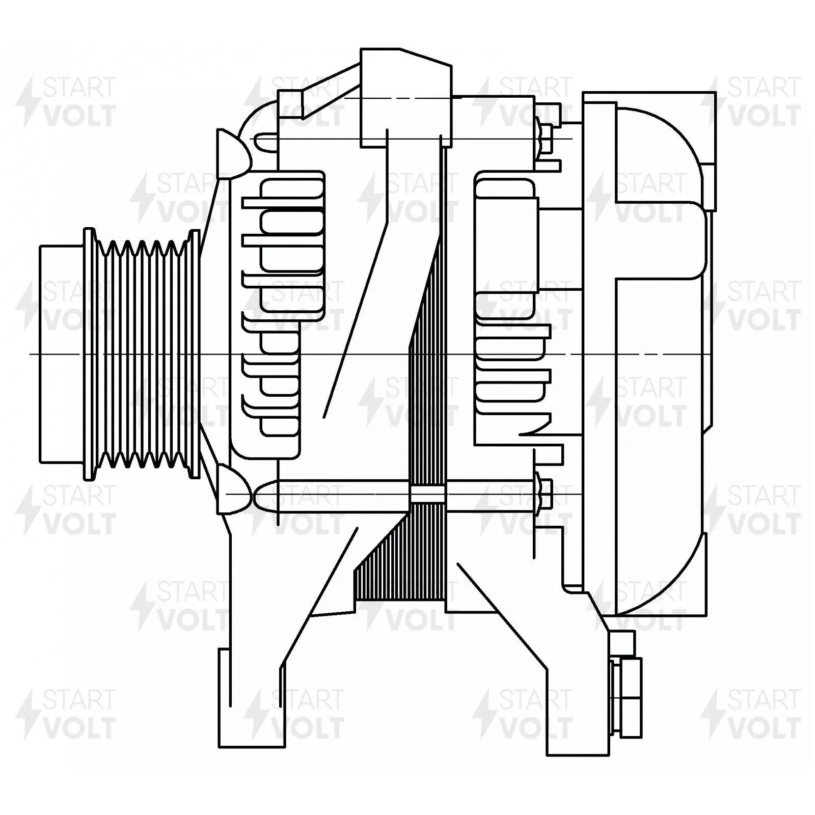 Генератор STARTVOLT LG 1947
