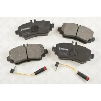 Колодки дисковые передние с антискрип. пластинами MB Vaneo 1.6i/1. STELLOX 661 022B-SX