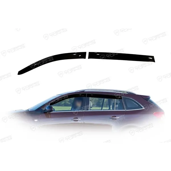 Дефлектора на окна Chevrolet Cruze Wagon 2012EuroStandard деф.окон Cobra Tuning CE32312