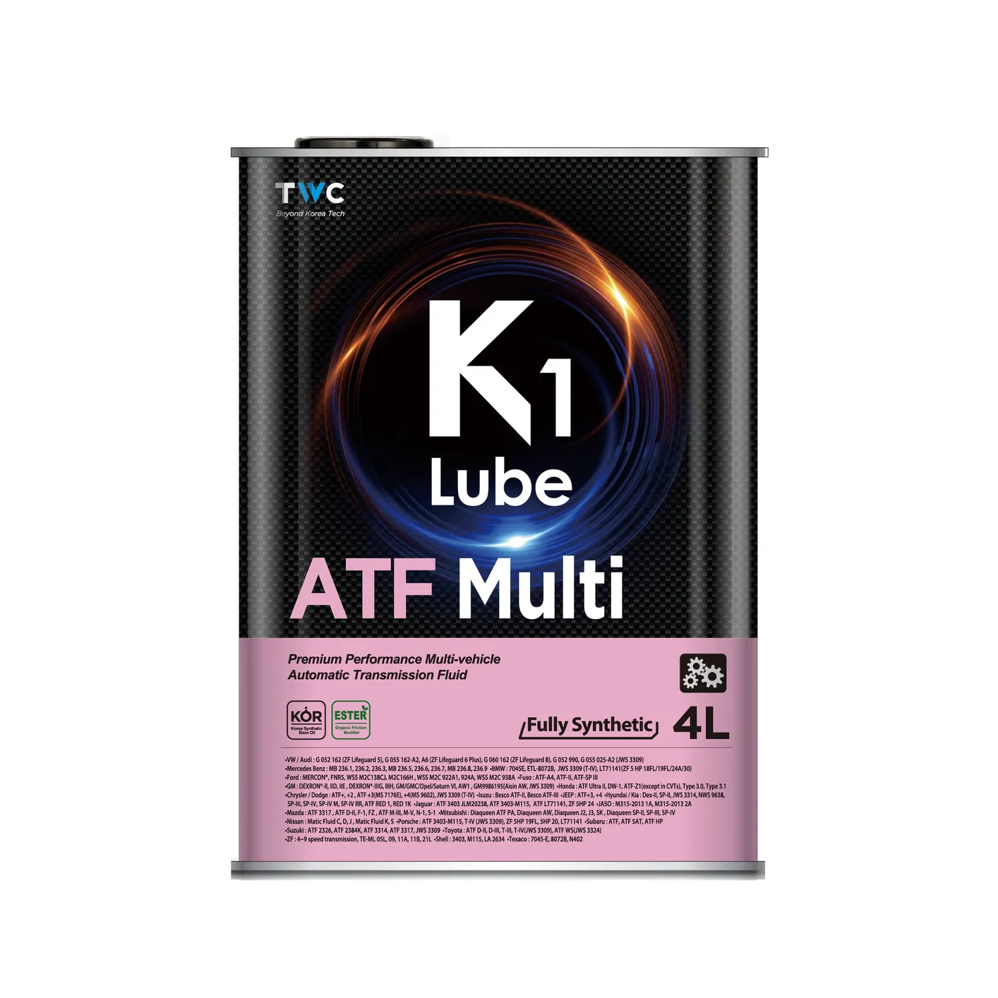 Масло трансмиссионное K1 Lube ATF Multi 4L K1 LUBE K815244TW1