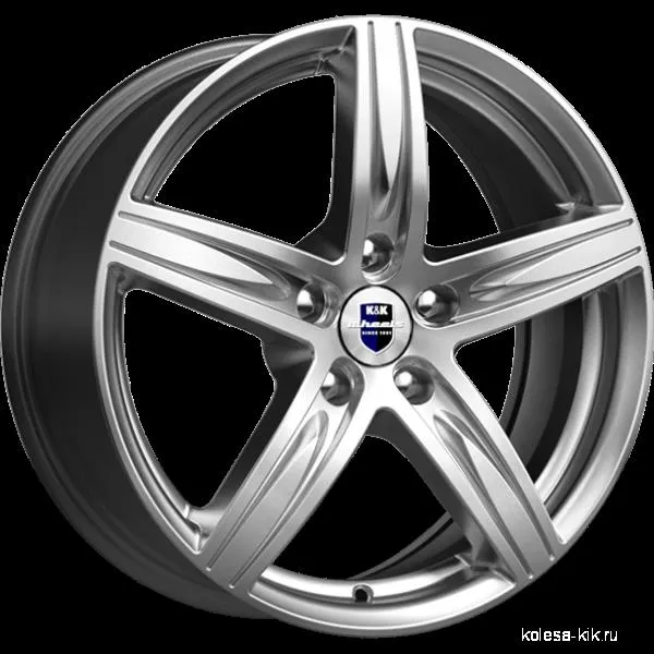 Диск литой R17 7J 5x114.3/60.1 ET35 КИК Андорра Дарк платинум 75687