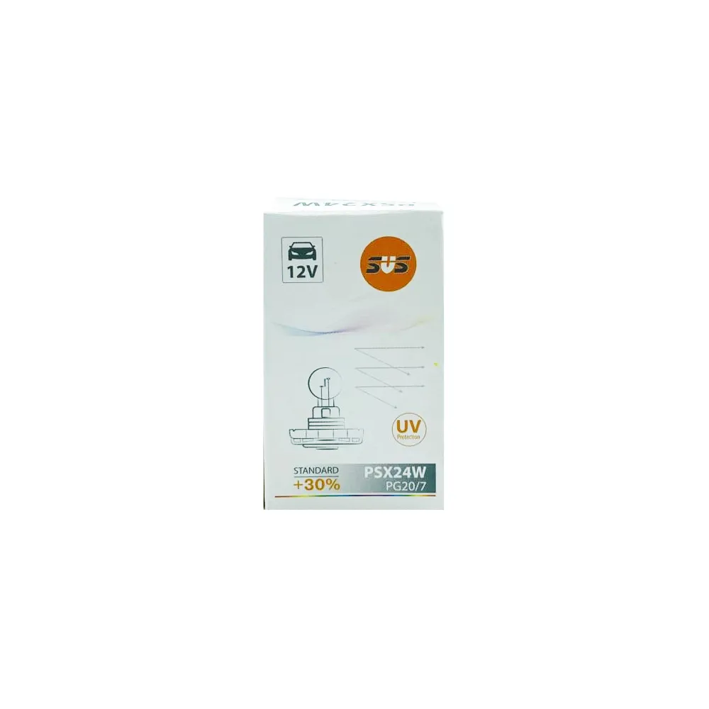 Лампа накаливания SVS 12V PSX24W PG207 {упаковка 110500}