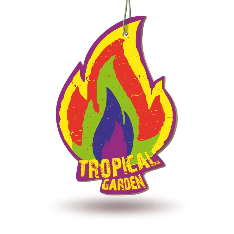 Ароматизатор подвесной (Tropical garden/Тропический сад) AVS Fire Fresh (AFP-007 картонный) AVS A78546S
