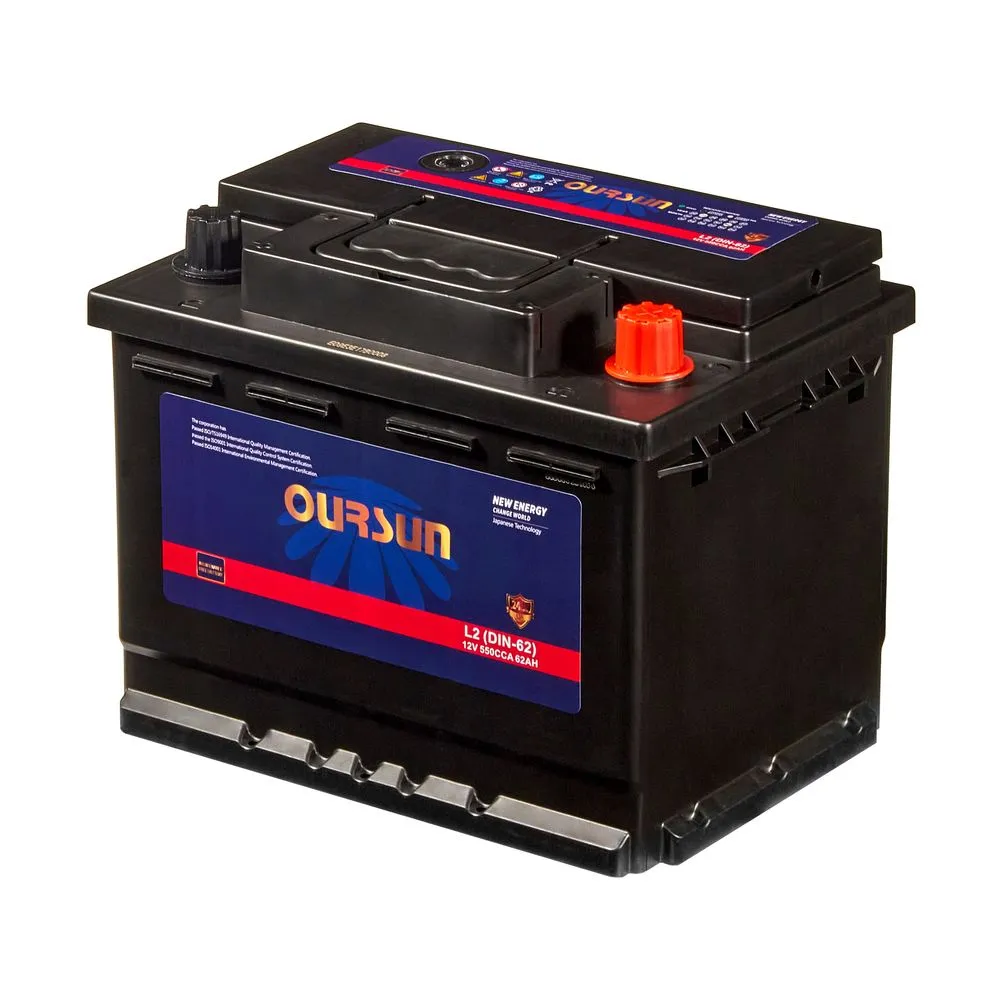Аккумулятор OURSUN DIN 62 А/ч R+ (0) 189x241x175 EN550 А