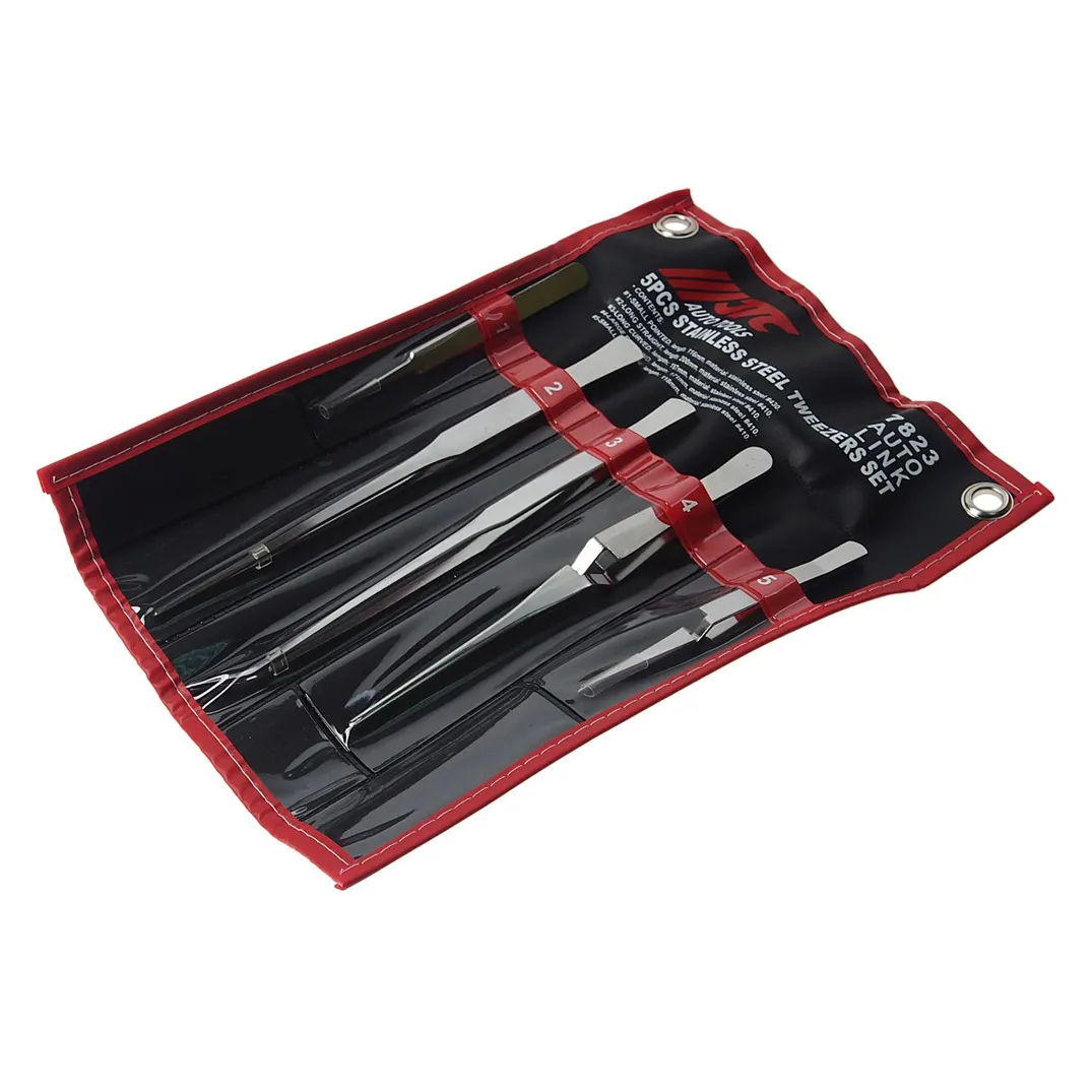 Набор пинцетов из нержавеющей стали 5шт JTC JTC JTC7823