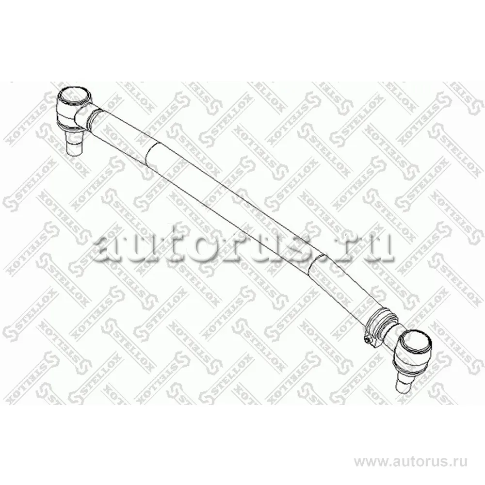 Тяга рулевая прод L897/850 d42 M20x1.5 STELLOX 8435095_SX