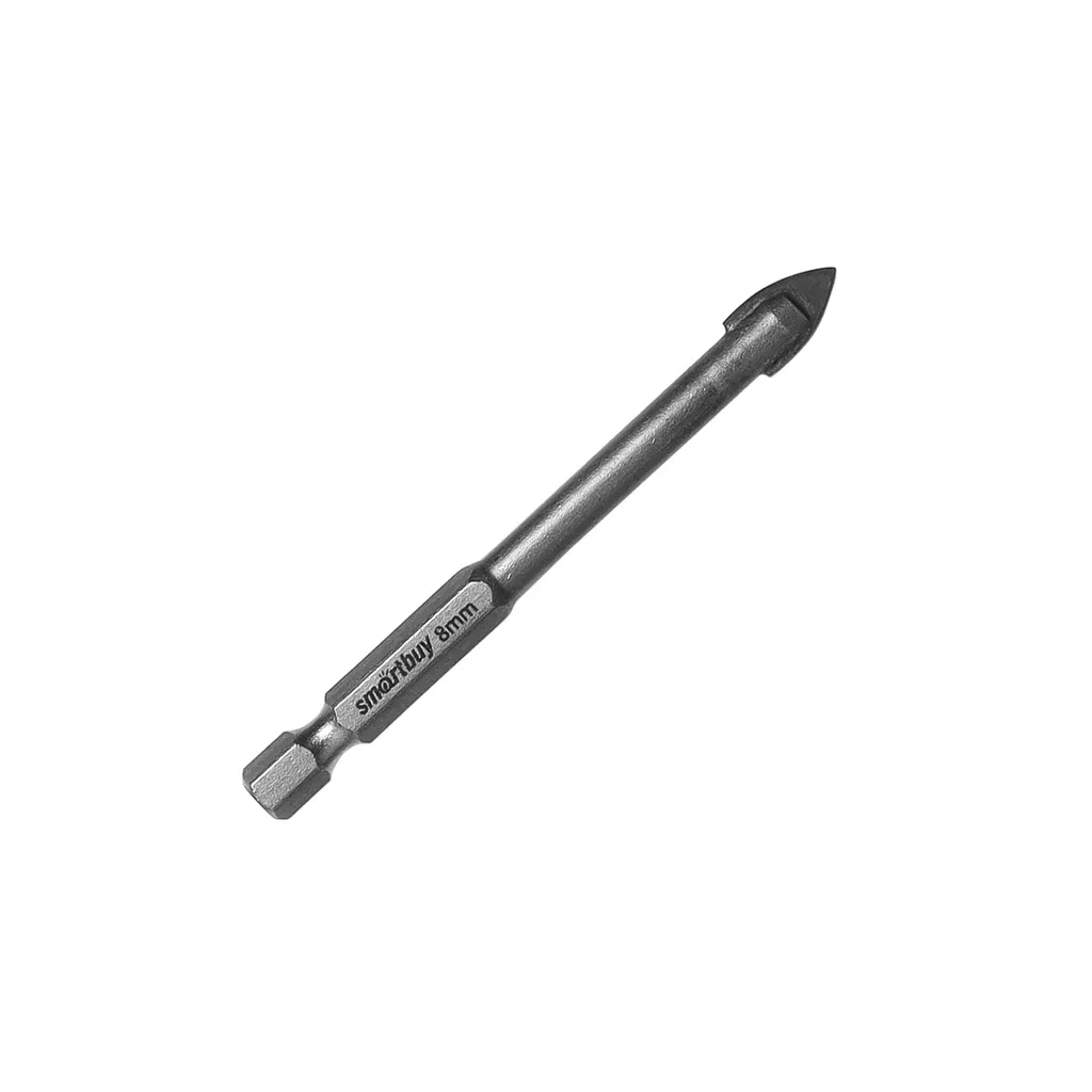 Сверло 8 мм по кафелю, плитке, керамограниту, твердосплавный наконечник, Smartbuy tools SMARTBUY SBT-DC-8