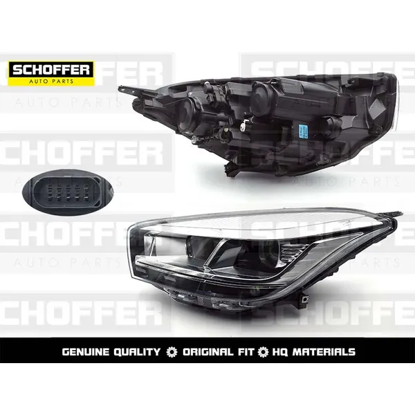 Фара левая Chery Tiggo 4 (I 2018-н.в.) галоген SCHOFFER SHF12124
